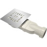 Душевой поддон из литьевого мрамора 100x80 см BELBAGNO TRAY-MR-UNO-AH-100/80-35-W-CR